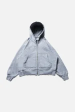 Casa de Lipa Grey Core Zip Hoodie (1)