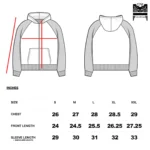Casa de Lipa Grey Core Zip Hoodie (2)