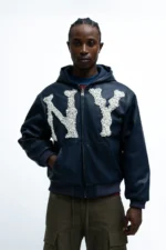 Casa de Lipa Leather Pearl NY Jacket (5)