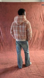 Casa de Lipa Pink Plaid Reversible Jacket (2)