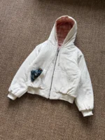 Casa de Lipa Pink Plaid Reversible Jacket (3)