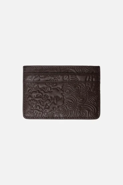 Casa de Lipa Brown ‘Jaded’ Card Holder (2)