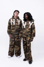 Casa de Lipa Green Camo Cargo Pants (4)