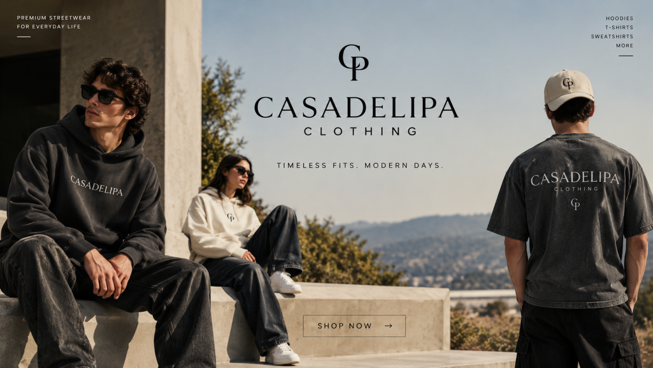 CasaDelipa Timeless Streetwear Editorial